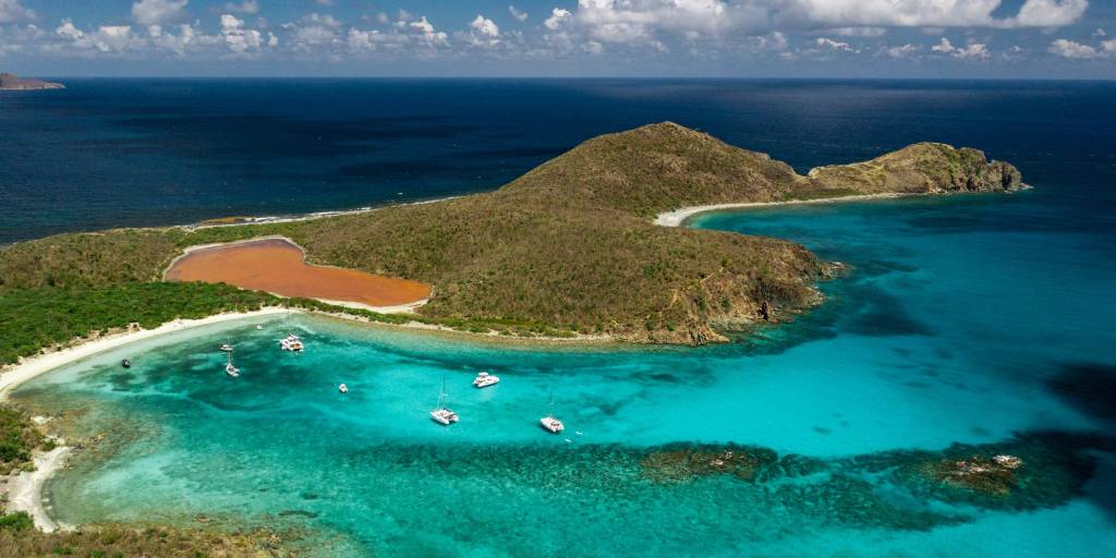 Salt Pond Bay on St. John in the USVI