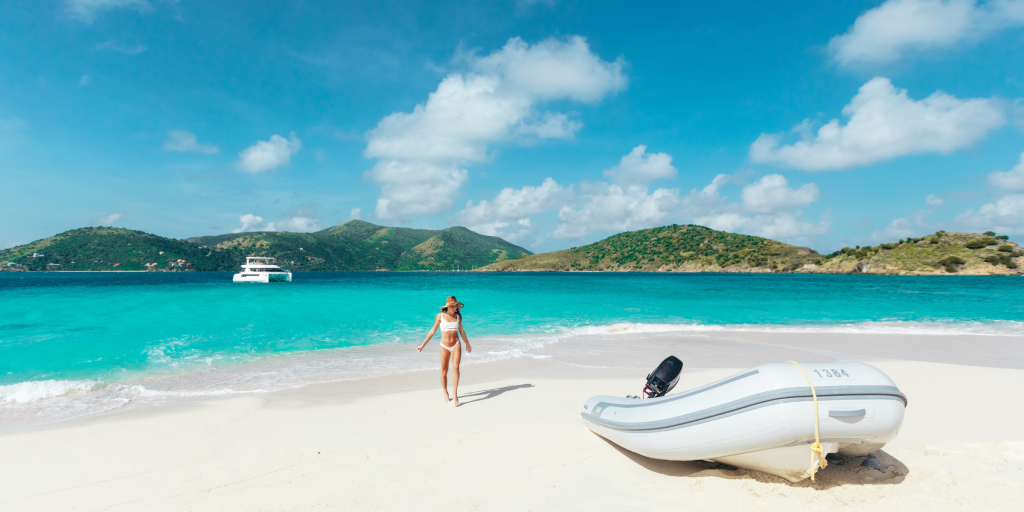 Beach in the BVIs