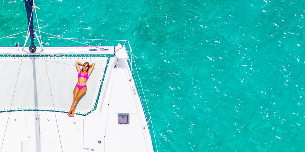 Women on a Yacht