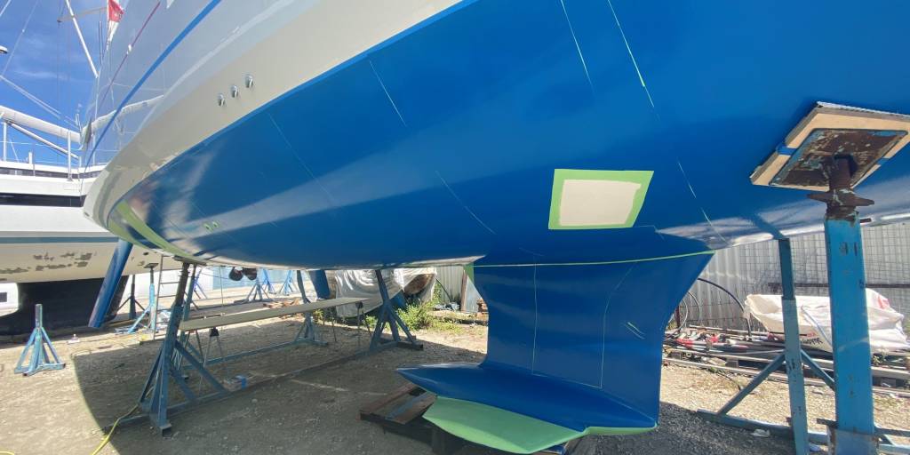 Remplacement de l'antifouling