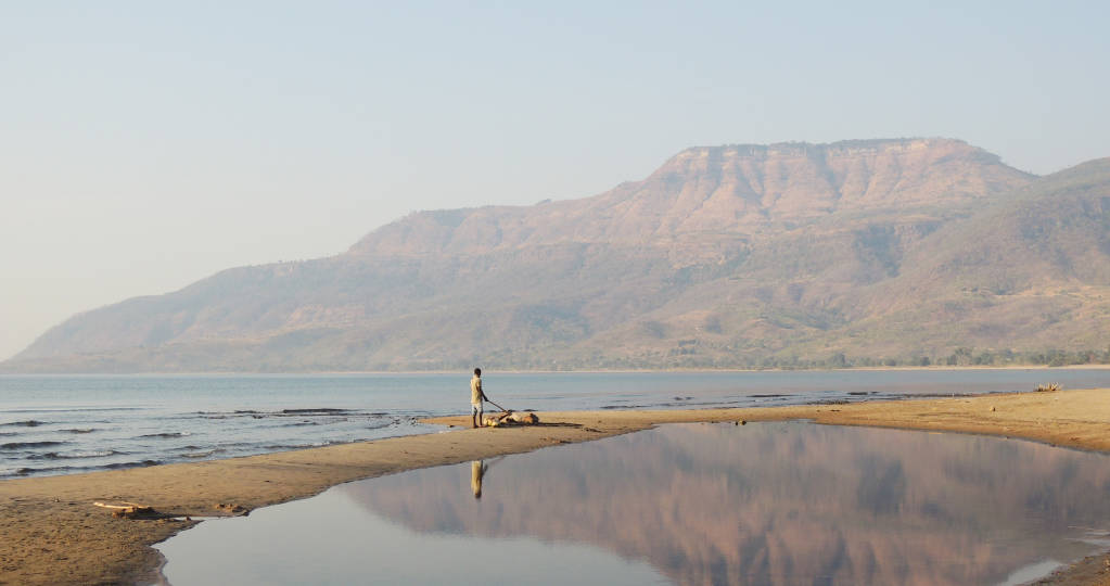 Man standing near Lake in Malawi