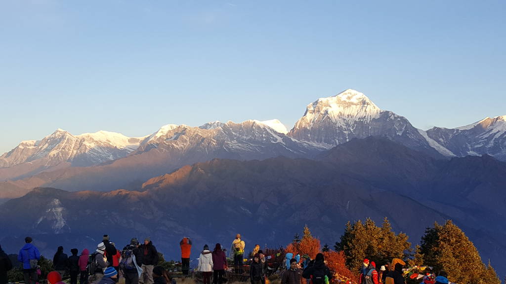 Sunrise on Poon Hill