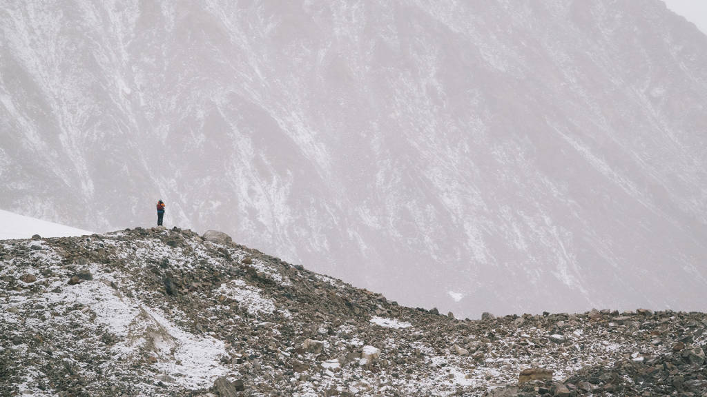 Glaciers are one of the many ice-and-landforms guests can see up close on polar expeditions to the Arctic, especially in places like Baffin Island.