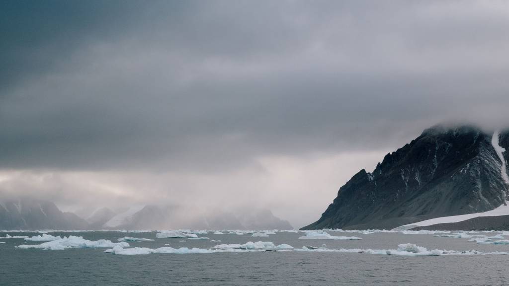 Dramatic ice formation and austere landscapes are ubiquitous on Ellesmere Island.