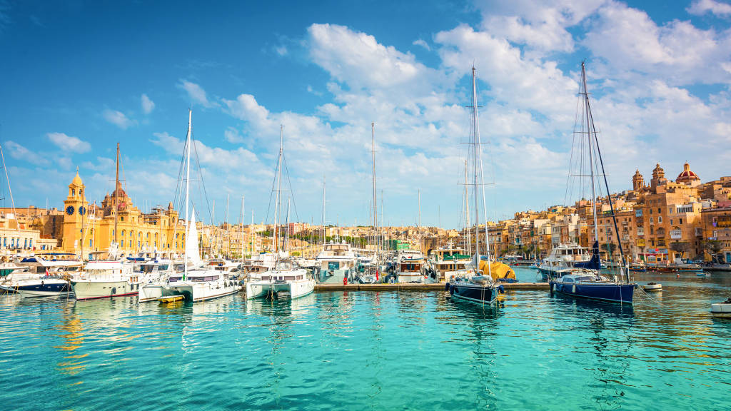 Sailing boats in Sicily