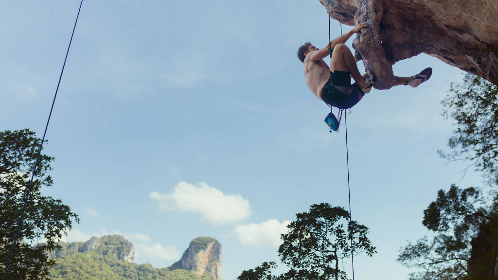 Rock climbing