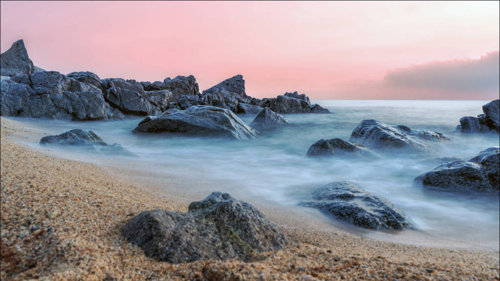 Santa Maria beach on Sardinia
