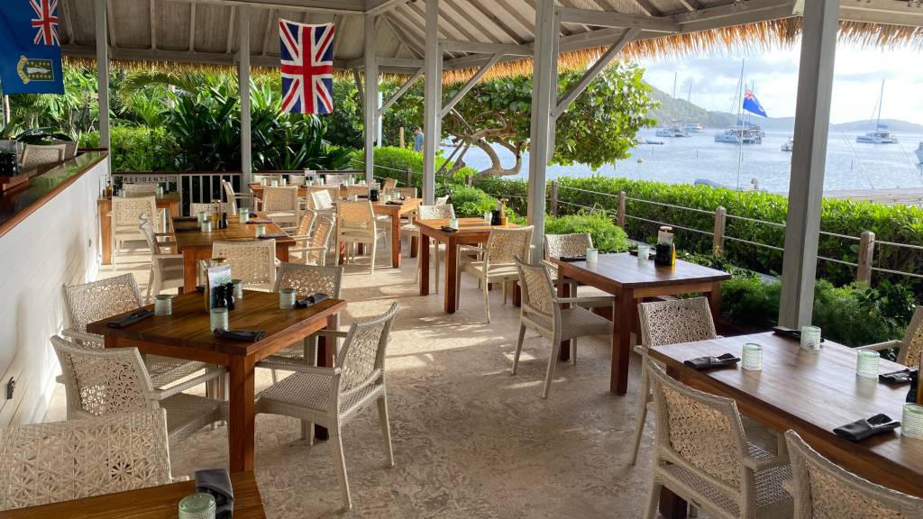 Cooper Island Beach Club in the BVI