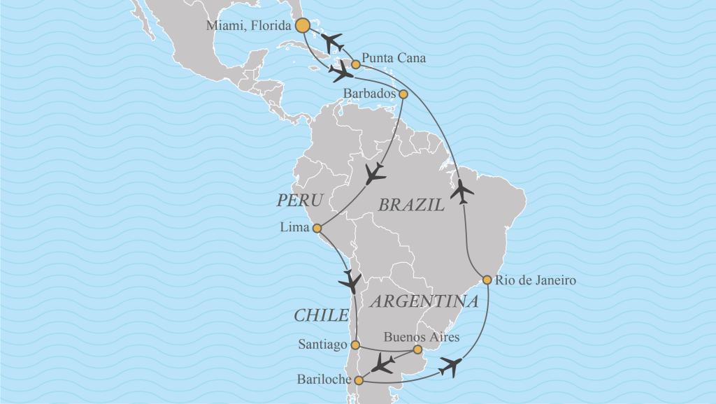 2026 South America Golf Tour by Private Jet