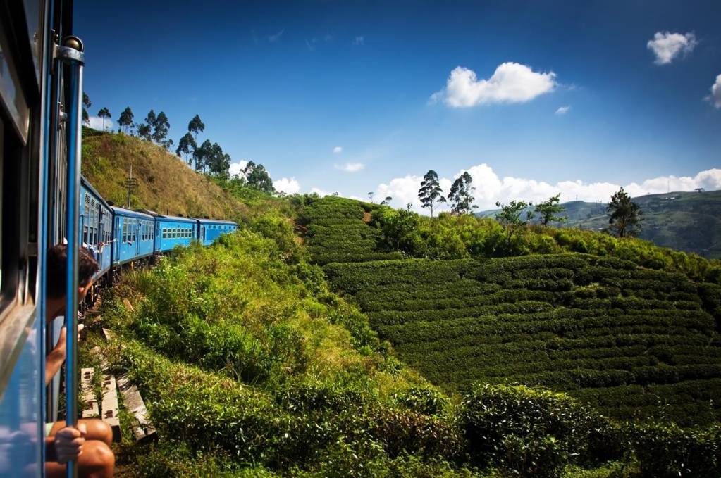 Train ride through Southeast Asia