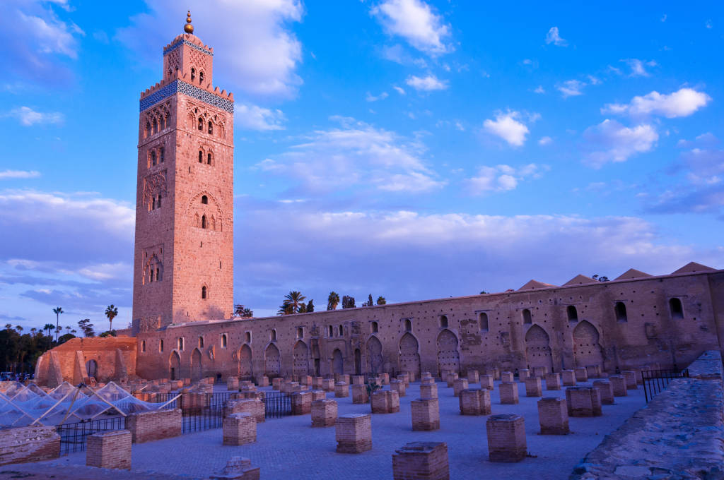 Koutubia mosque in Marakesh