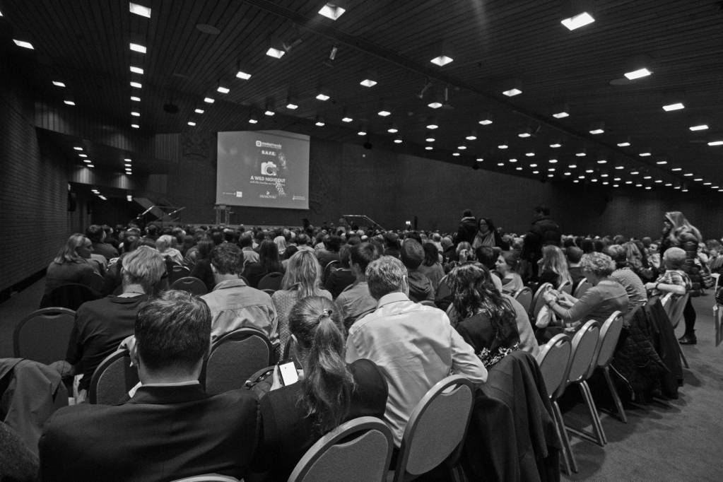 The crowd at Wild Night Out, London