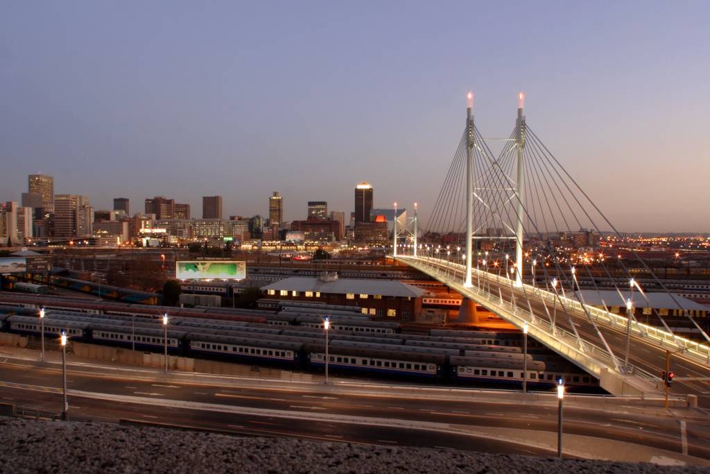 Nelson Mandela in Johannesburg