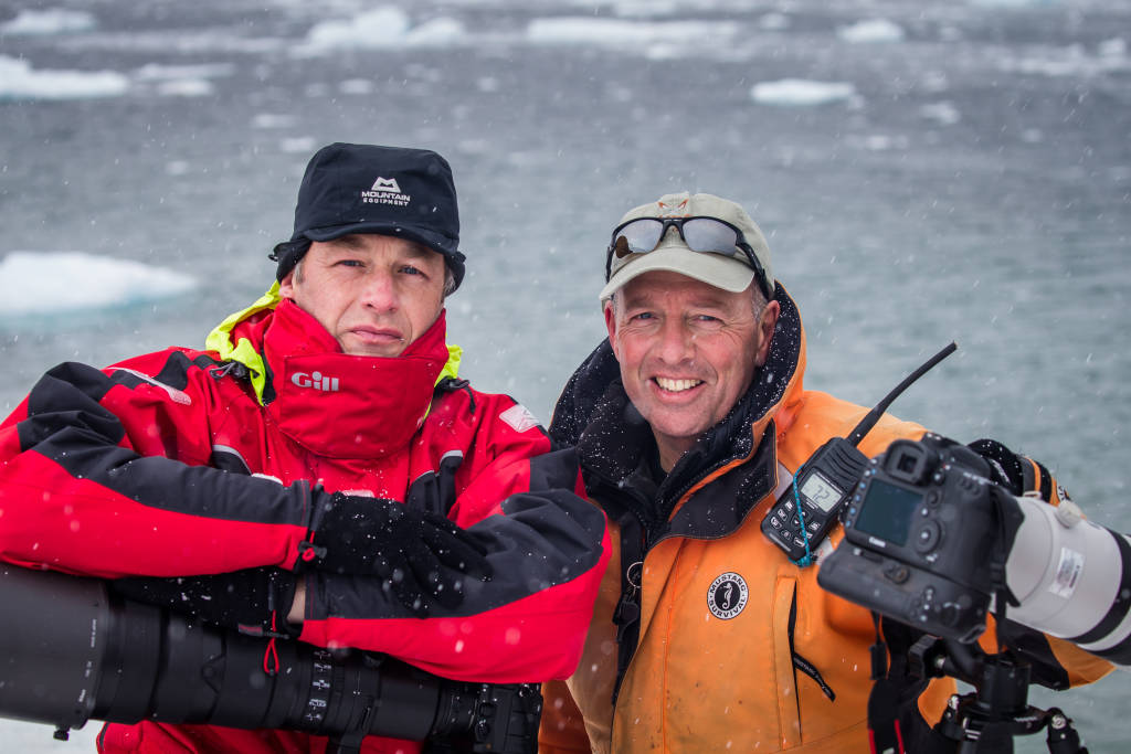 Paul Goldstein and Chris Packham