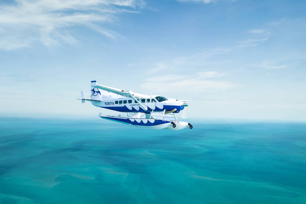 Tropic Ocean Airways aircraft in flight