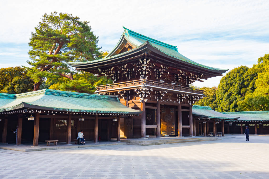 Meiji Jingu Shrine i Tokyo
