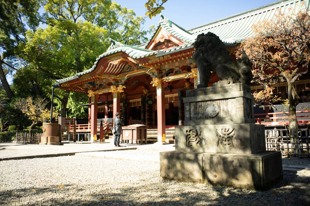 Nezu Shrine i Tokyo