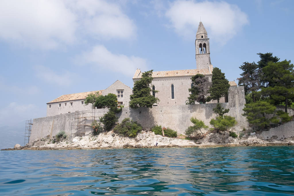 Church by the sea in Croatia