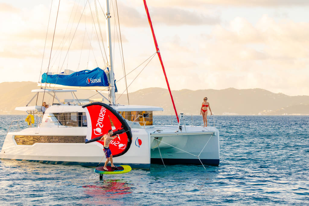 Catamaran Sunsail