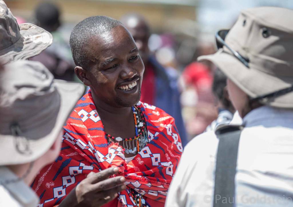 meeting the masai people