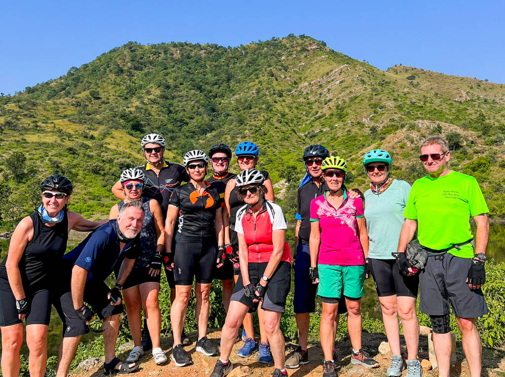 Exodus group Cycling through Rajasthan