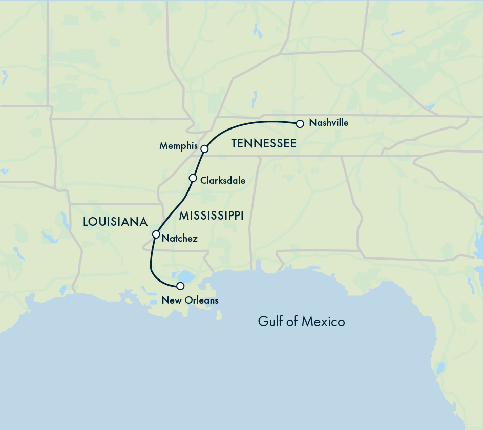 Southern Soul: New Orleans to Nashville