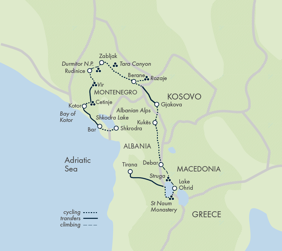 Cycle the Balkans