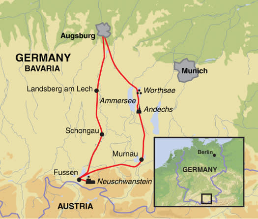 Lakes & Mountains of Bavaria Cycling