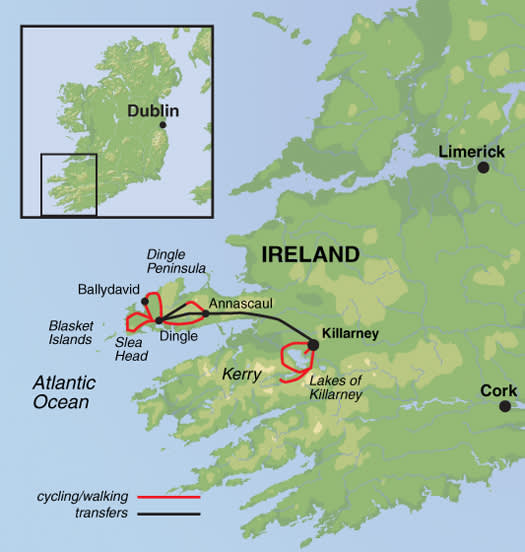 Walking and Cycling the Wild Atlantic Way