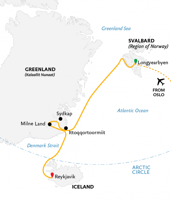 Three Arctic Islands (Southbound)
