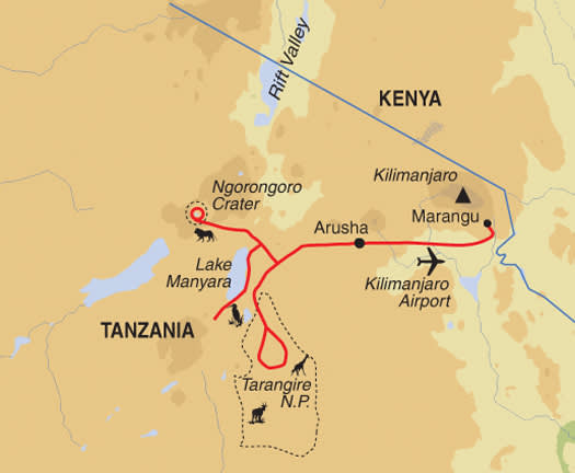 Safari Extension after Rongai Route