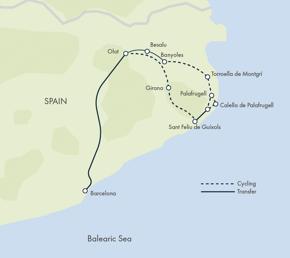 Cycling Girona and the Catalan Coast