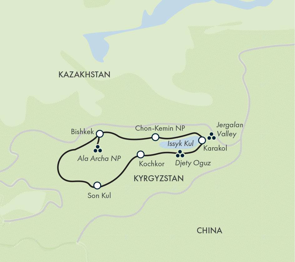 Kyrgyzstan Walking Explorer