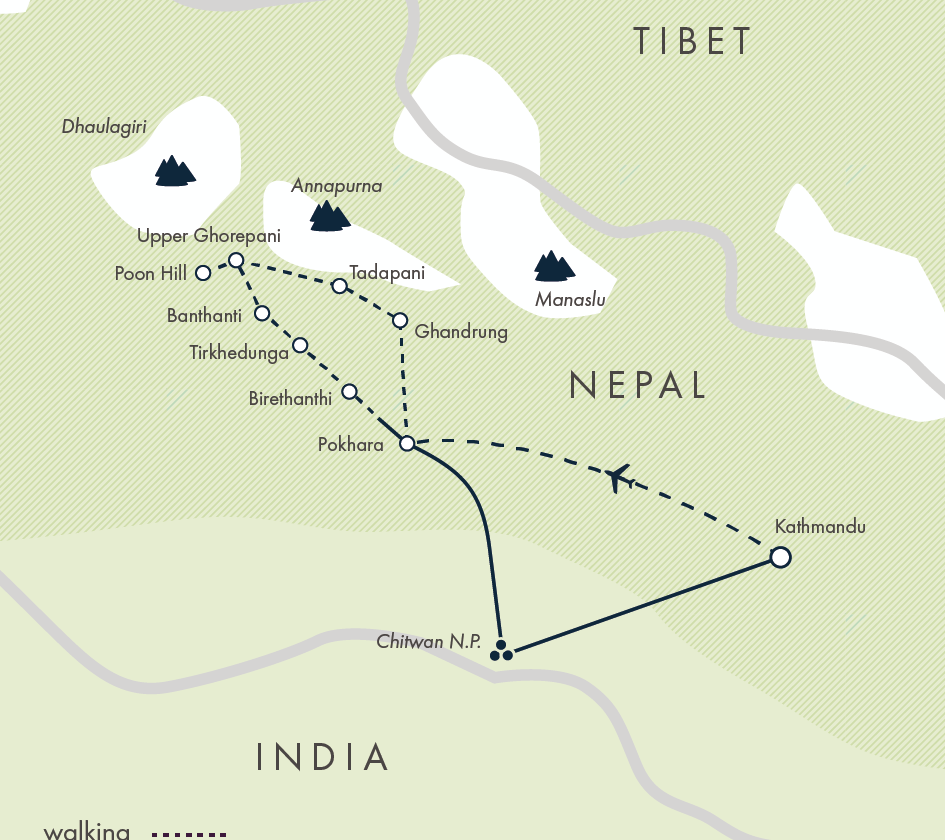 Into Nepal: Walks & Wildlife