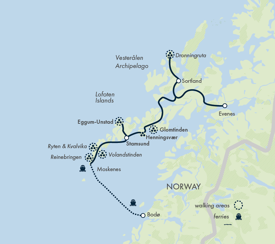 Hike the Lofoten and Vesterålen Islands
