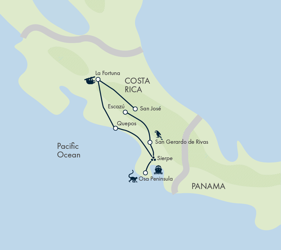 Wild Costa Rica – Premium Adventure