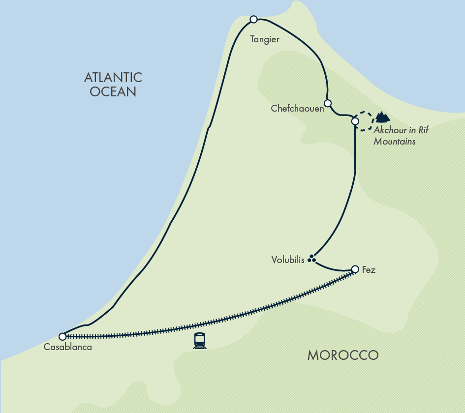 Discover North Morocco & Chefchaouen