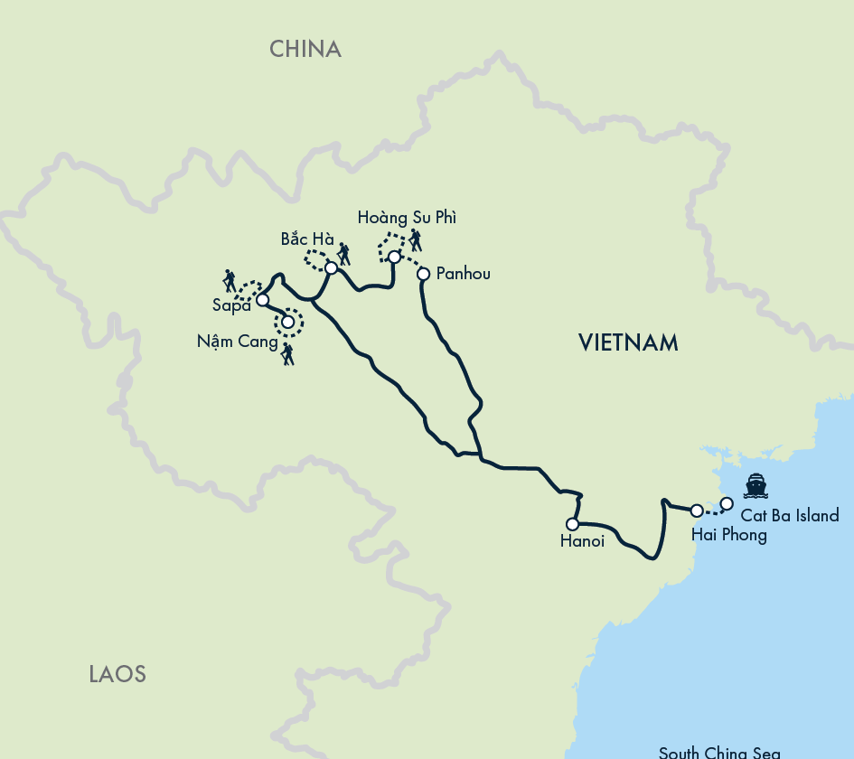 Hiking in Northern Vietnam