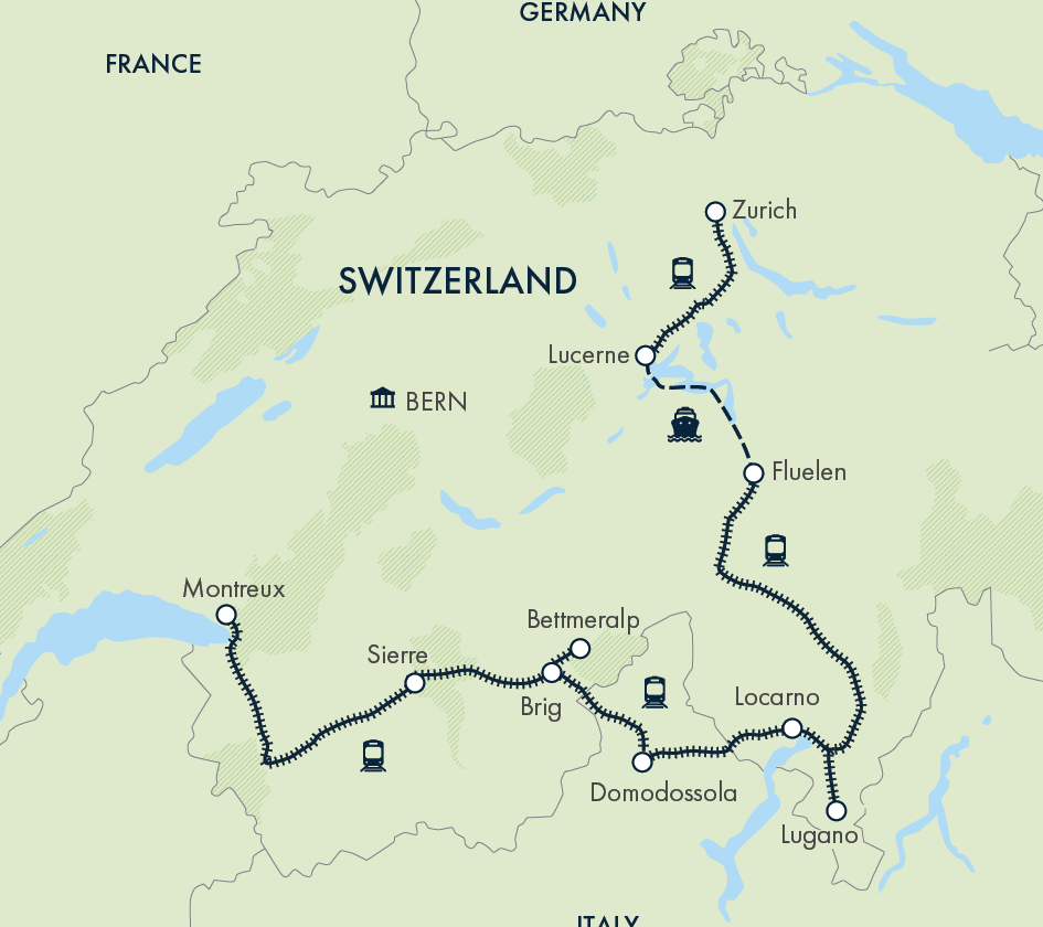 Discover Switzerland by Rail