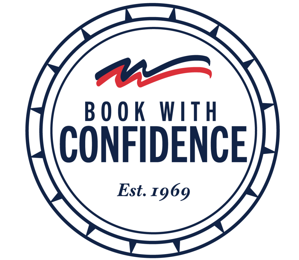 Book with Confidence logo