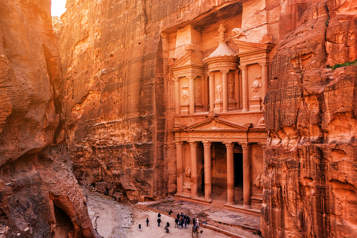 Rose Red City of Petra, Jordan