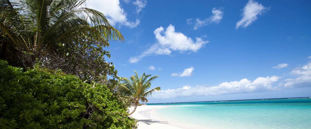 Flamenco Beach on Culebra Island in Puerto Rico