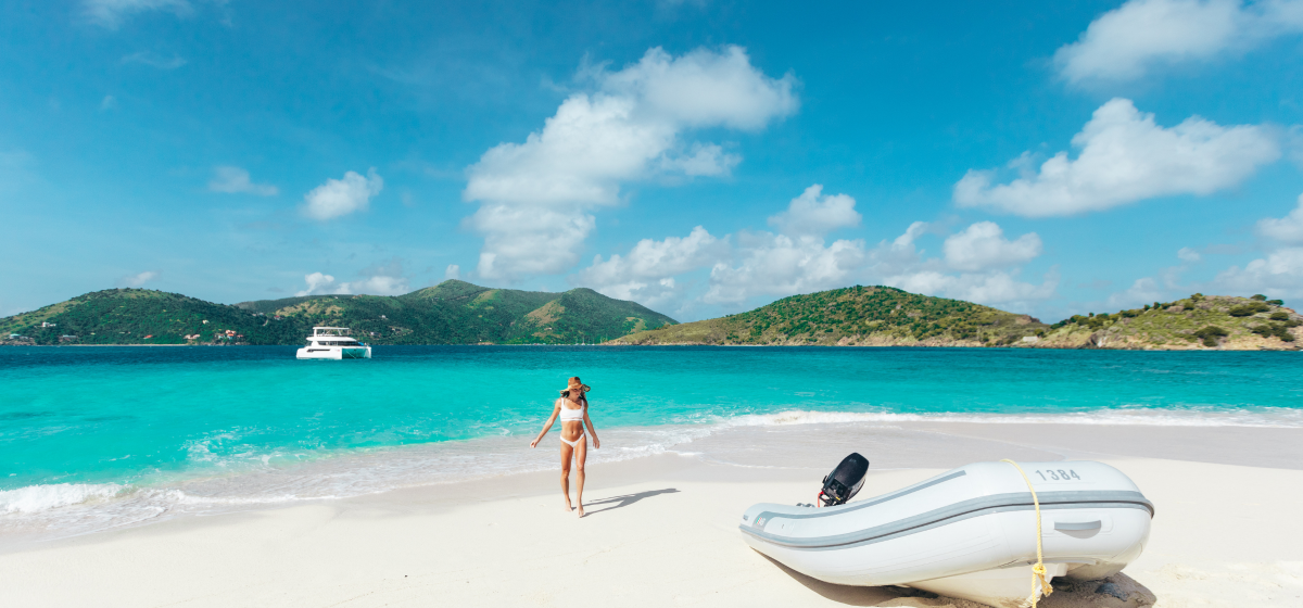 Beach in the BVIs