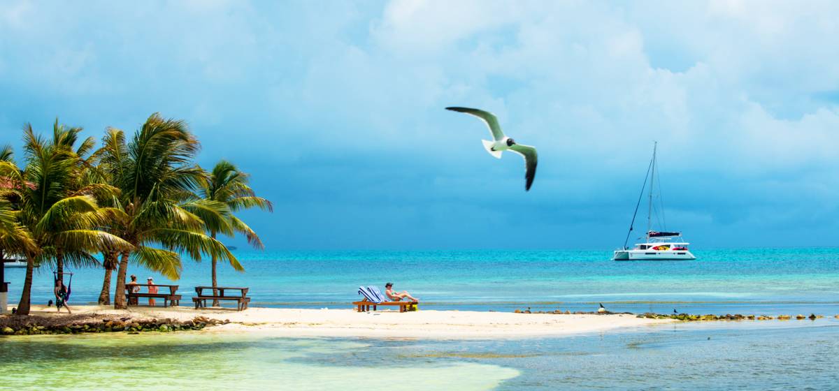 Beach in Belize