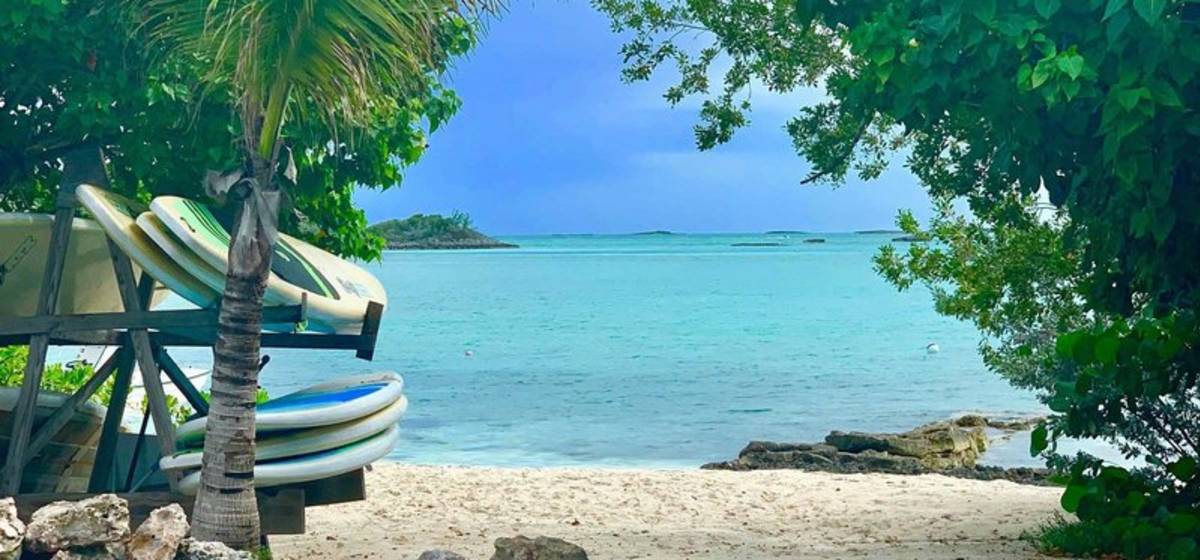 Beach in the Exumas Bahamas