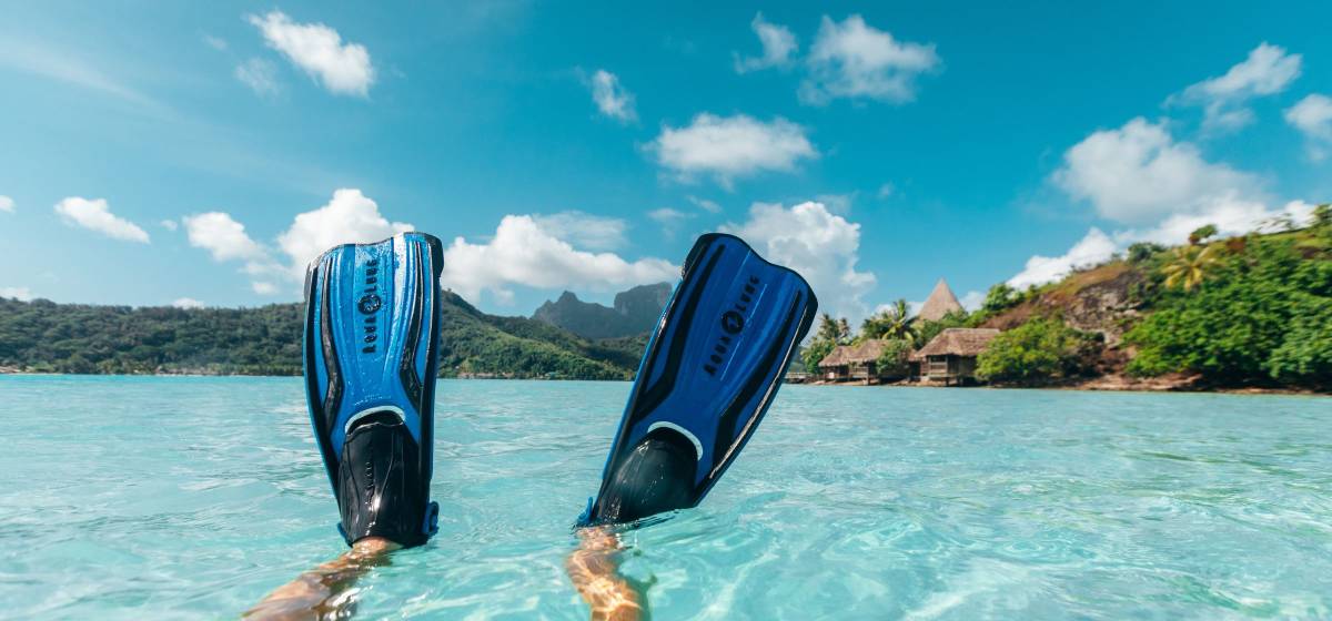 Snorkelling in Tahiti