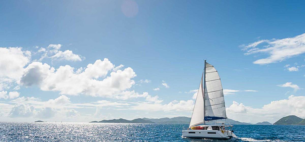 Sunsail sailing area BVI