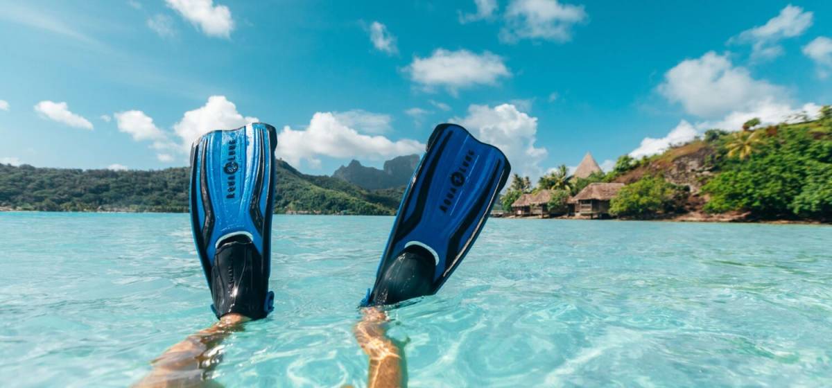 Snorkelling in Tahiti