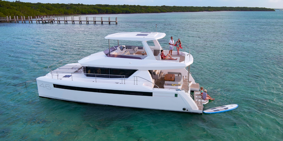 Chartering The Moorings 464 Powercat
