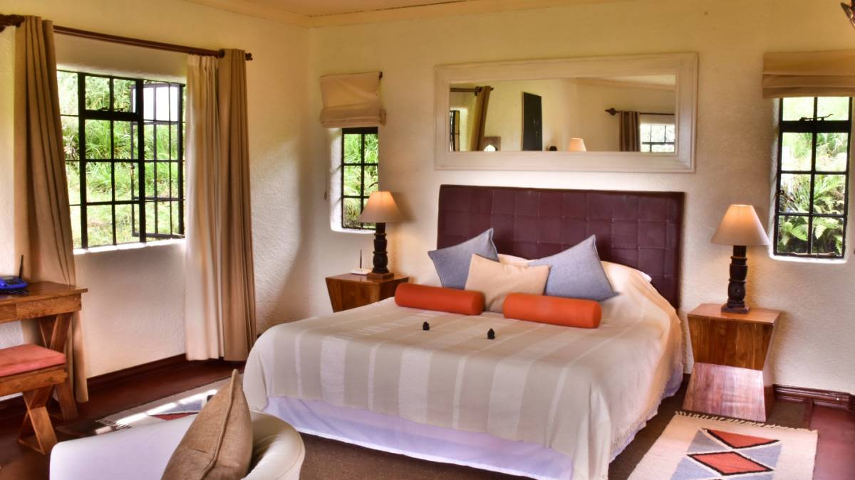 Room at Sabyinyo Silverback Lodge, Volcanoes National Park, Rwanda